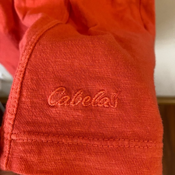Cabela's Coral V-Neck Dress 2XL 
Cotton - Picture 6 of 9